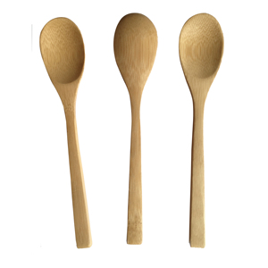 Cutlery Set Spoon Camping Style Promotion Hotel Design Bamboo Spoon