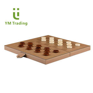 Set di Scacchi e Dama in Pelle e Legno da 12 Pollici per Bambini e Adulti, Scacchiera Magnetica Ecologica dal Design Unico - Product Image 4