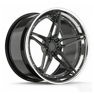 Jantes forgées en 2 parties 17 18 19 20 21 pouces 4x100 4x114.3 5x100 5x108 5x112 5x114.3 5x115 5x120 5x127 Utopia Jesko Gemera Regera - Product Image 1