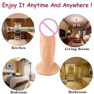 Mini Dildo Realista de PVC de 11 cm, Juguete Sexual y Dispositivo de Masturbación Femenina para Adultos Diseñado para Mujeres - Product Image 4