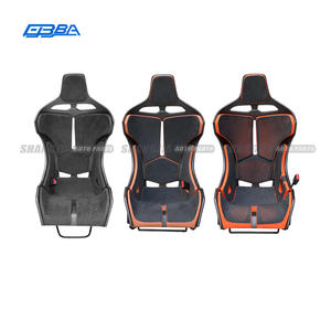 Sièges de voiture en fibre de carbone personnalisés avec logo, modèle universel, pour McLaren 720S 540C 650S Senna, sièges de course en tissu Alcantara - Product Image 2