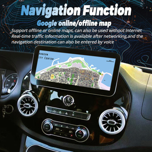Android 13 12.3 Polegada 2Din Rádio Do Carro Receptor Estéreo de Navegação GPS DSP Vídeo Carplay <span class=keywords><strong>Player</strong></span> Para Mercedes Benz Vito 116 W447 2016 - Product Image 3