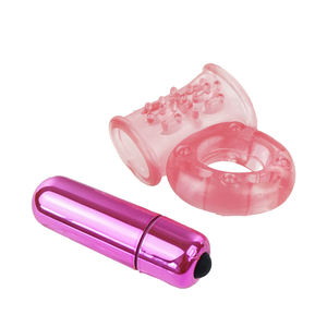Anello Vibrante per Pene a Frequenza Singola, Vibratore in Silicone Flessibile per Uomini - Product Image 1