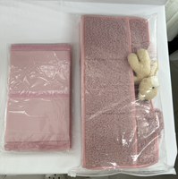 Sac à langer grande capacité toutes saisons en polaire Teddy avec logo couleur personnalisé, fourre-tout de rangement en peluche pour maman, poignées incurvées pliables, OEM ODM