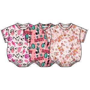 Tutine per Neonati in Bambù Personalizzate con Cerniera Bidirezionale e Tessuto Lavorato a Maglia, Stile Autunnale Unisex - Product Image 3