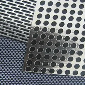 2024 pabrik Harga terbaik kustom baja nirkarat galvanis pelat panel jaring logam gulungan pagar lembaran logam berlubang heksagonal