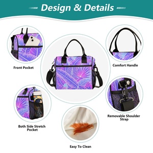 High Quality 16 Can Waterproof Nylon Thermal Women <b>Lunch</b> <b>Tote</b> Shoulder Cooler <b>Bag</b> Custom Insulated <b>Lunch</b> <b>Bag</b> with Straps - Product Image 3