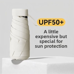 Sombrilla de Protección Solar UV para Automóvil, Portátil, Manual, de Doble Capa, de Acero Negro, con Protección UPF50+ - Product Image 5