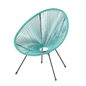 Chaise longue empilable pour l'extérieur Chaise de jardin en rotin PE Egg <span class=keywords><strong>Chair</strong></span> Bistro Oval <span class=keywords><strong>Acapulco</strong></span> <span class=keywords><strong>Chair</strong></span> - Product Image 3