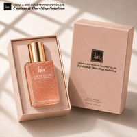 Flacon de parfum vide de luxe rectangulaire 30/50/100 ml, texture effet glace craquelée, en verre à col vissé, atomiseur de parfum, couleur et logo personnalisables