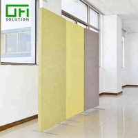 Cloison acoustique en PET écologique Ofisolution, séparateur d'espace moderne et décoratif pour bureau