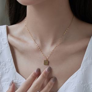 Colliers en acier inoxydable de haute qualité, personnalisés, résistants au ternissement, en gros - Product Image 5