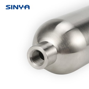 Thép 5000 Psi <span class=keywords><strong>1</strong></span>/<span class=keywords><strong>4</strong></span> Nữ <span class=keywords><strong>Npt</strong></span> 50 Mlni Xi Lanh Oxy Thủy Lực Gas1000cc Miniature Đôi Kết Thúc Xi Lanh Mẫu Không Gỉ - Product Image 2