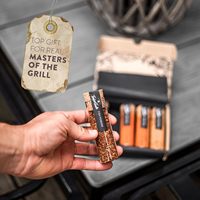 Kleine oplage BBQ kruiden en rubs cadeaudoos voor mannen, housewarming cadeau, grill kruidenset voor nieuwe huiseigenaren