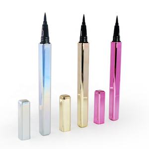 Jumlah rendah disesuaikan logo eyeliner tahan air tahan lama biasa eyeliner cair pena perekat eyeliner grosir - Product Image 3