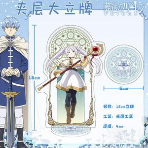 20 styles de figurines d'anime acryliques de Sousou No Frieren Himmel Fern, modèle de support de bureau, cadeau, ornement - Product Image 5