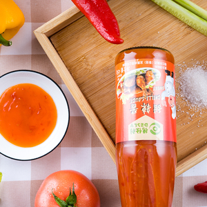 Sachet de 10g en gros de sauce au piment doux prix d'usine OEM pour la <span class=keywords><strong>cuisine</strong></span> avec ingrédients primaires-sac de bouteille emballé de tomate chili - Product Image 5