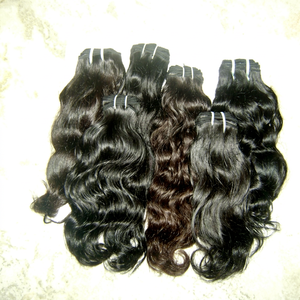 Extensiones de Cabello Humano Virgen Indio Remy de Alta Calidad, 100% Remy, Estilo Body Wave, Encaje, Rizo Italiano, 100g, Tejido de la India - Product Image 1