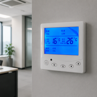 Thermostat d'ambiance CX-04 pour climatiseur central et contrôleur de ventilo-convecteur