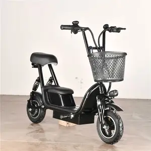 Низкая цена 200 Вт 2-ух колесный электрический самокат для взрослых шаг с детскими сиденьями
