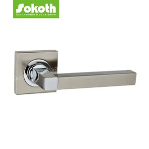 2022 classic door hardwares and handles zinc alloy internal door handles wood door handle lock
