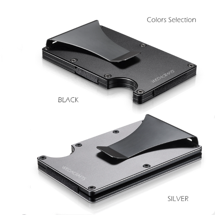 Кредитная карта для мужчин и женщин, карманный дорожный держатель для удостоверения личности, кошелек с Rfid-защитой, металлический чехол для кредитных карт, деловой держатель