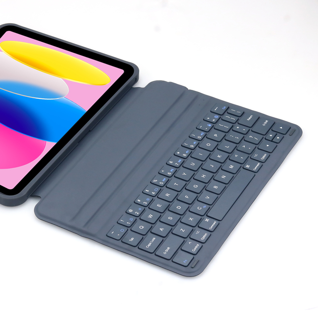 Slim  Keyboard Case for iPad 10.9"/11" (Air 4/5, Pro 11, 10th Gen, A16), Magnetic Detachable Cover