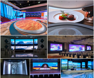 Écran LED incurvé personnalisé P2.97, pleine couleur, luminosité 800 cd, fréquence <span class=keywords><strong>de</strong></span> rafraîchissement 3840 Hz, pour <span class=keywords><strong>location</strong></span> <span class=keywords><strong>de</strong></span> scène intérieure/extérieure - Product Image 5