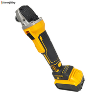 Meuleuse d'Angle Électrique sans Fil et sans Balais, 20 V, 125 mm, pour Ponçage et Polissage, Outil à Main