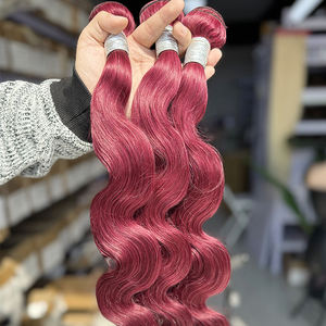 ผม100% แท้บราซิลเลี่ยนเบอร์กันดี - Product Image 1