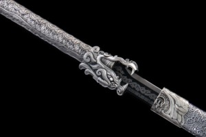 LRT001-Colección de espadas samurái, espada portátil de alta dureza para defensa personal, adorno, herramienta para acampar y remover obstáculos. - Product Image 2