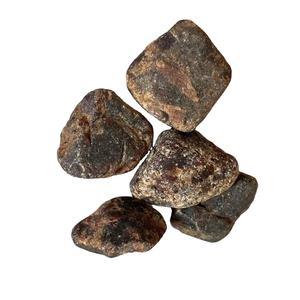 Оптовая продажа, лечебные кристаллы, драгоценный камень, оранжевый гранат, необработанный камень для фэншуй - Product Image 1