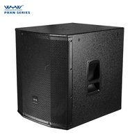 Système de sonorisation professionnel de 18 pouces, caisson de basses audio actif