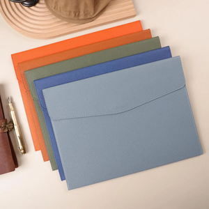 Cartella Portadocumenti <span class=keywords><strong>in</strong></span> Pelle PU Impermeabile, Regalo Promozionale Aziendale, Porta Documenti <span class=keywords><strong>A4</strong></span>, Organizzatore per Documenti da Viaggio - Product Image 1