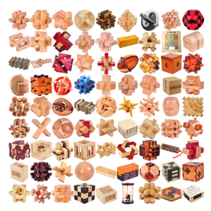 Trò Chơi Khối Lập Phương 3D Bằng Gỗ Bán Sỉ - Product Image 2