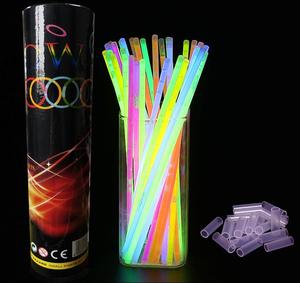 Nouveau bâton lumineux fluo, outil de fête mixte, lumière de fête nocturne, bâton lumineux, pack de bâtons lumineux avec connecteurs - Product Image 5