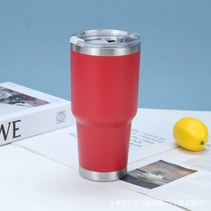 Gobelet isotherme portable en acier inoxydable 304 à double paroi de 30 oz, en plastique, pour voiture, bière, glace, isolation thermique de 6 à 12 heures, écologique - Product Image 2