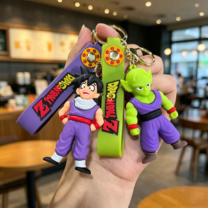 Nouveau <span class=keywords><strong>porte</strong></span>-clés <span class=keywords><strong>Dragon</strong></span> <span class=keywords><strong>Ball</strong></span> style mignon, figurine en silicone, accessoire de voiture et breloque de sac - Product Image 4