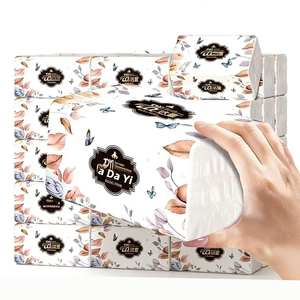 Factory Price 3 Ply Virgin Wood Pulp Paper Tissue Paper Cheap Eco-friendly Household Disposable Facial Tissue Paper