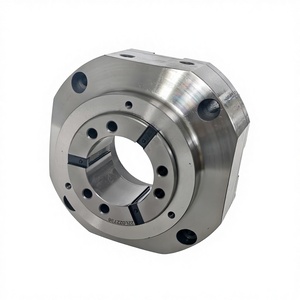 Mandres hydrauliques verticales à pinces en acier série <span class=keywords><strong>JHS</strong></span>, mandrin de tour à <span class=keywords><strong>3</strong></span> mors, haute précision, haute rigidité, fixation pour perçage et fraisage CNC - Product Image 4