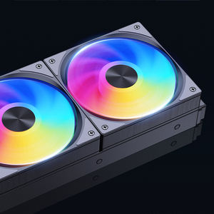 Ventilador de PC RGB ARGB de 240 mm para Refrigeración Líquida, Compatible con AM5, AM4, AM3, LGA 2011, 2011-3, 1700, X99, Color Blanco, para Enfriador de CPU AIO - Product Image 4