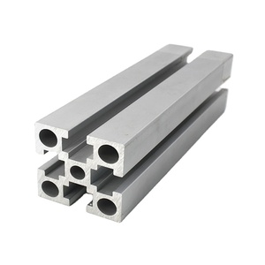 Profil ekstrusi <span class=keywords><strong>aluminium</strong></span> perakitan Slot 4040 4080 T, untuk sistem kerja & rangka <span class=keywords><strong>aluminium</strong></span> industri - Product Image 3