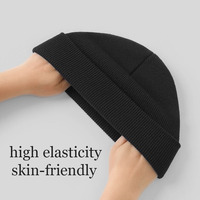Gorro frío con logotipo impreso bordado personalizado, gorro para hombre y mujer, gorro de punto de alta calidad, gorro de invierno