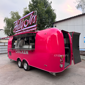 Camión de eventos con tienda de campaña, quiosco de helados al aire libre, furgoneta de hamburguesas, remolque de catering, caravana restaurante, carrito móvil de bebidas - Product Image 5