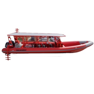 Yoolwin - Embarcación Neumática Semirrígida (RIB) de 12 m de Alto Rendimiento con Piloto Automático para Operaciones Marítimas en Alta Mar, Operaciones Gubernamentales de Búsqueda y Rescate (SAR), en Venta - Product Image 2