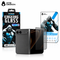 Protection d'écran en verre trempé ATB pour iPhone 18 Duo 2.5D Silk Print, compatible avec iPhone 18 Pro Max, 17 Air, 16E, 15 – Films de protection intégrale