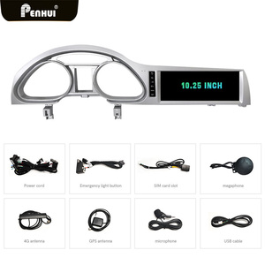 Lecteur DVD de voiture Penhui pour <span class=keywords><strong>Audi</strong></span> <span class=keywords><strong>Q7</strong></span> 2005-2015, écran multimédia radio, audio vidéo, DSP, navigation, unité principale 2 Din, CarPlay - Product Image 5