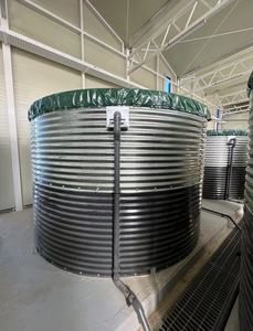 Acqua Serbatoio di Stoccaggio Zincato A Caldo Acciaio Inox 20000 Litro 300000 Litro 50000 Litro per la Vendita Produzione di Acqua Dolce 5 Set di Imballaggio cintura - Product Image 6