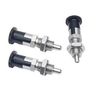 ตัวทำดัชนีลูกสูบแบบหมุดลูกบิดสปริงลูกสูบแบบล็อกตัวเองทำดัชนีลูกสูบแบบหมุดเกลียวละเอียด - Product Image 5