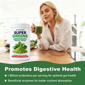 Precio al por Mayor, Nuevo, Polvo de Superalimentos con 32 Nutrientes, Polvo de Jugo Verde, Polvo de Superalimentos Verdes, Supergreens - Product Image 5